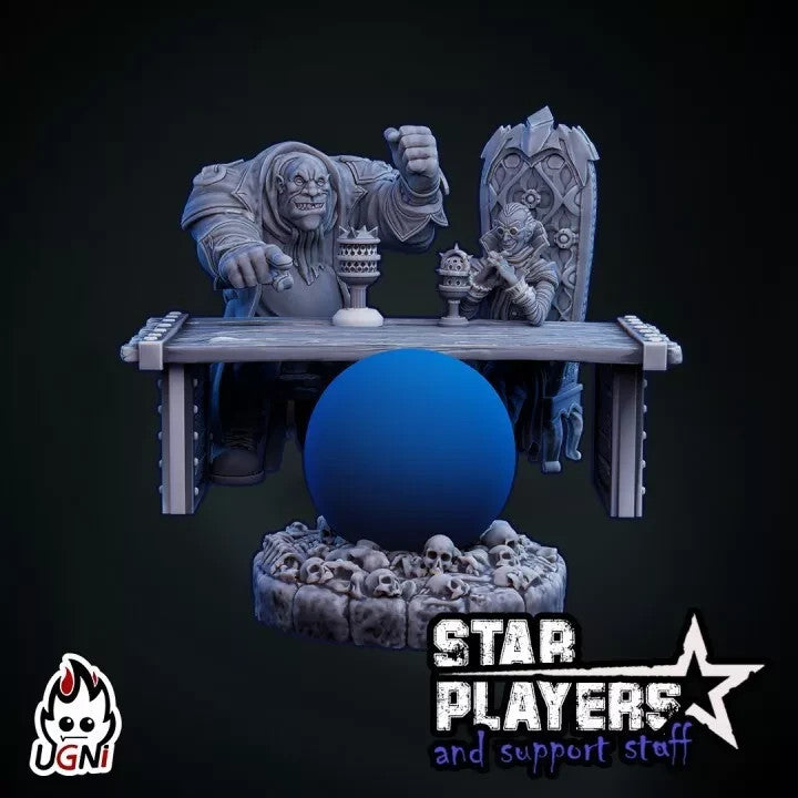 J and Robert at the table + Vision TV Fantasy Football