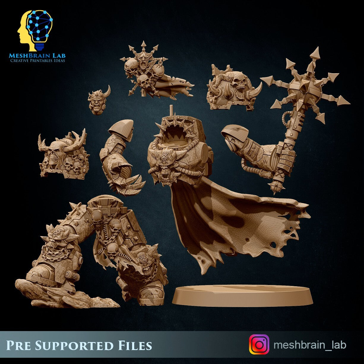 seigneur du chaos en armure terminator  