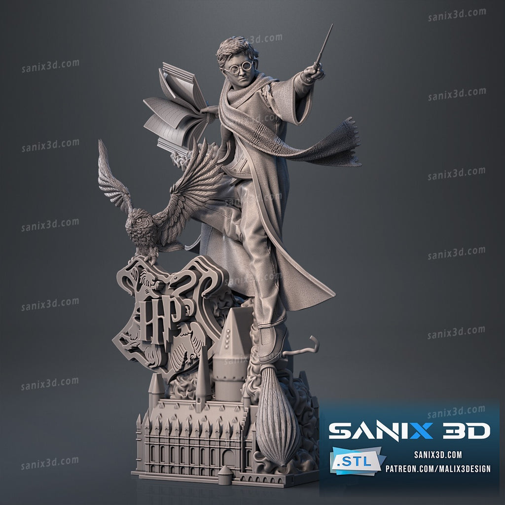 FIGURINE DE 25CM DE HAUT Harry Potter  figurine fan art
