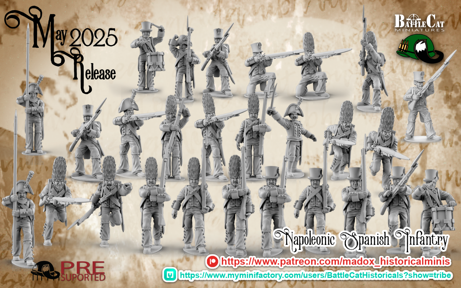 Napoleonic Spanish Infantry 28mm
