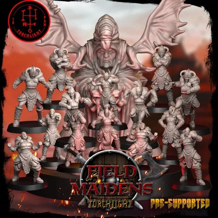 Torchlight "FIELD MAIDENS TEAM" Fantasy Football