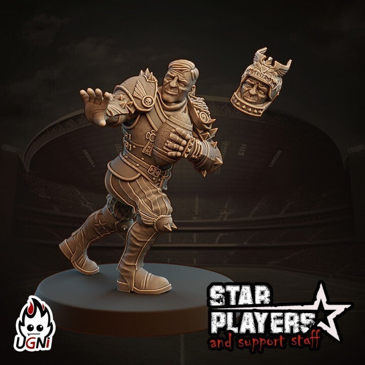 Briff - Star Player (two head) star player Fantasy Football