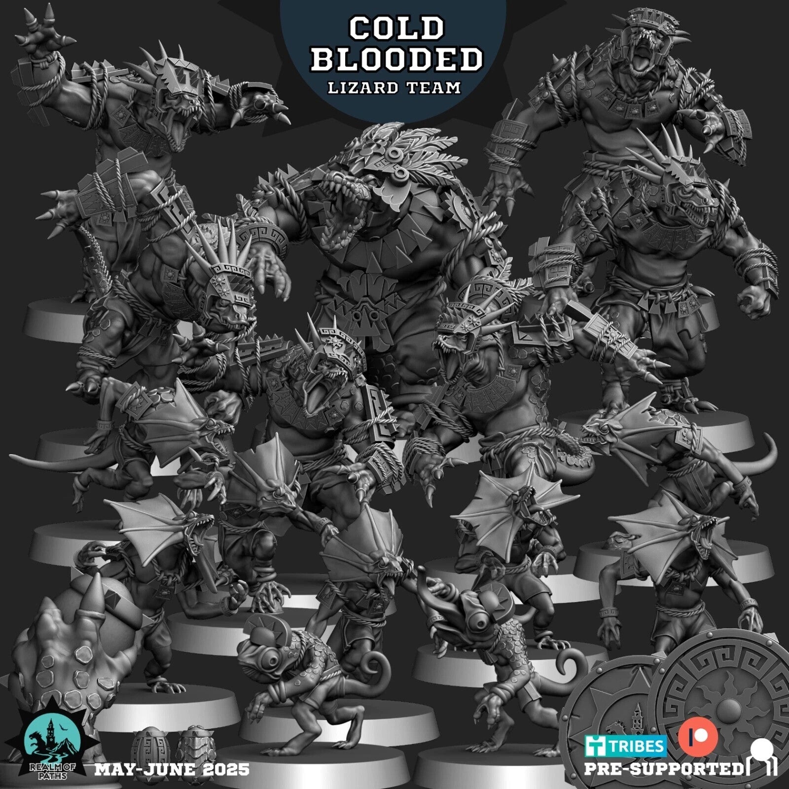 cold Blooded equipe lezard football fantasy