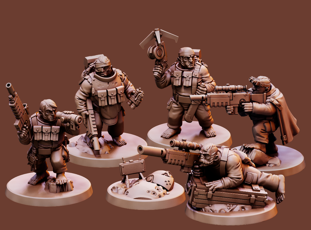 escouade reconnaissance halfling