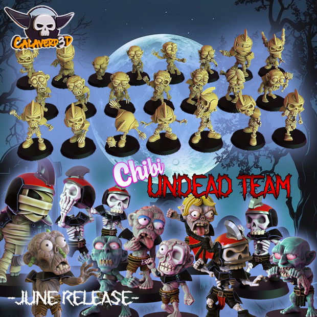 chibi mort vivant team fantasy
