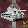 Empire of Japan - Type 90 O-Ni Heavy Tank garde imperial