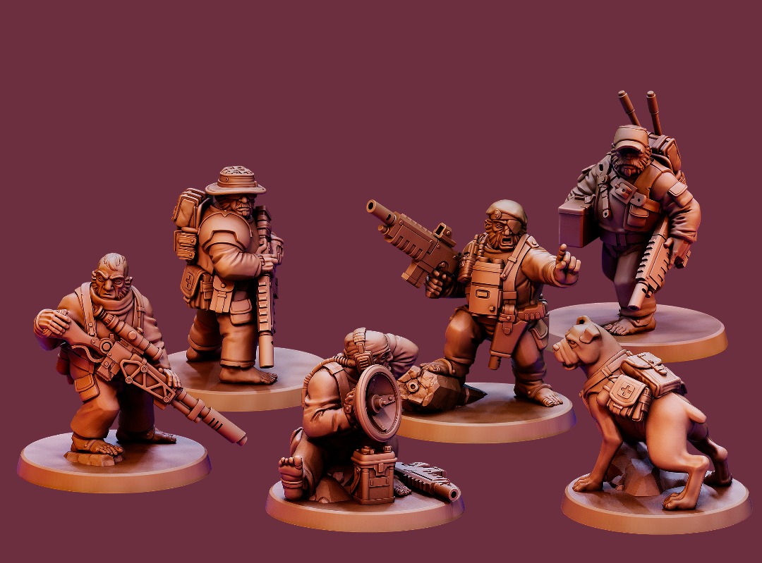 escouade reconnaissance halfling