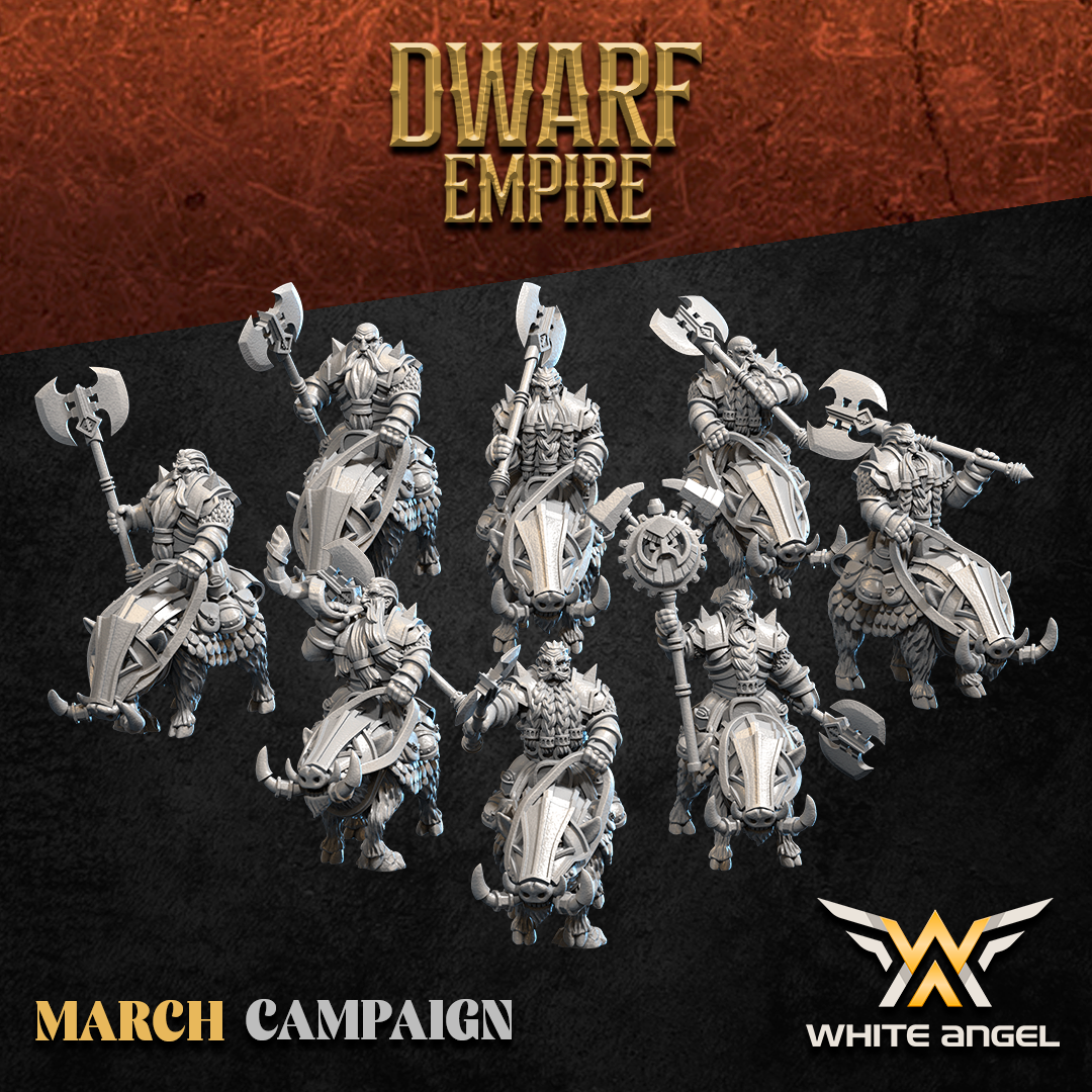 chevaucheur de sanglier nain - DWARF EMPIRE