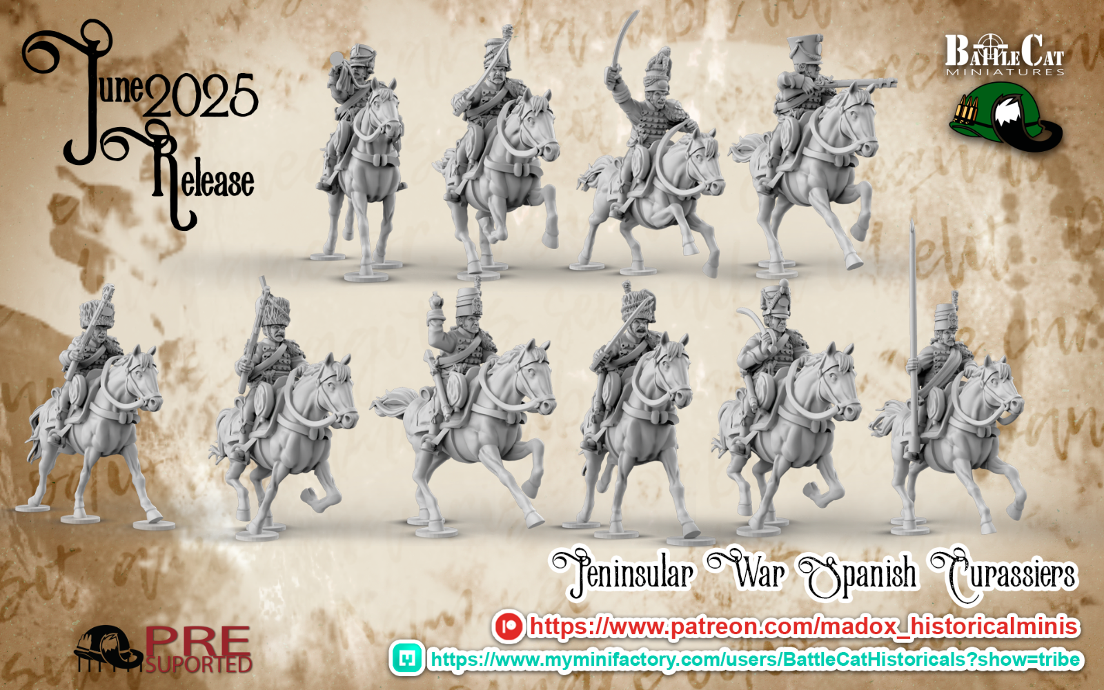 Peninsular War Spanish Hussars 28mm