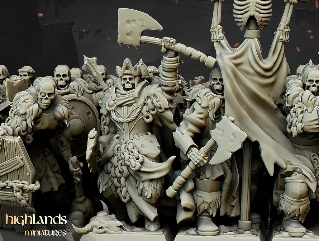 etat majors guerriers mort-vivant