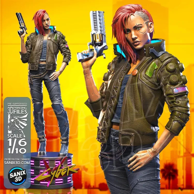 Cyber - V  cyberpunk 22 cm de haut