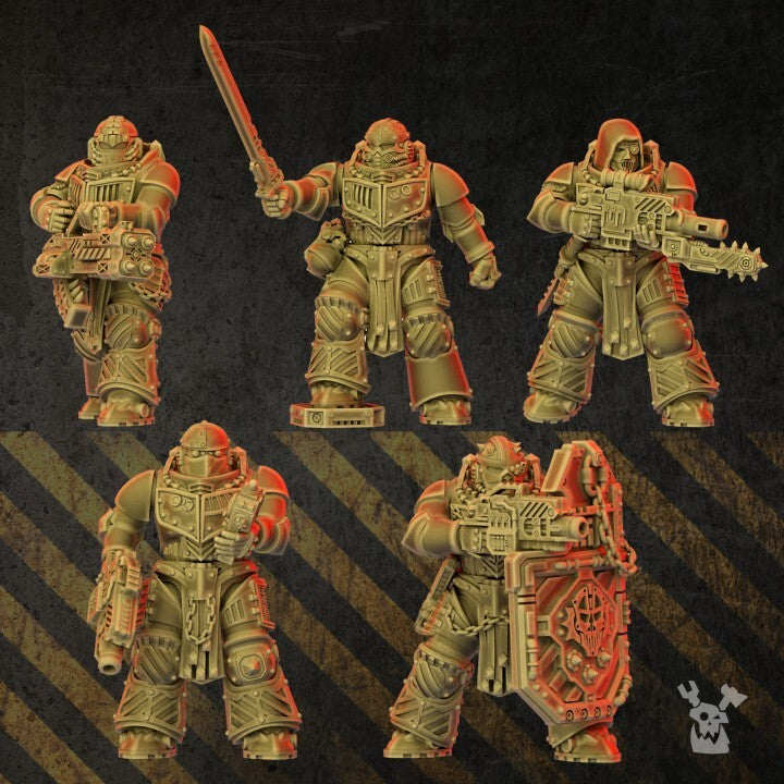 10 Full Metal Brothers + kit d'armes