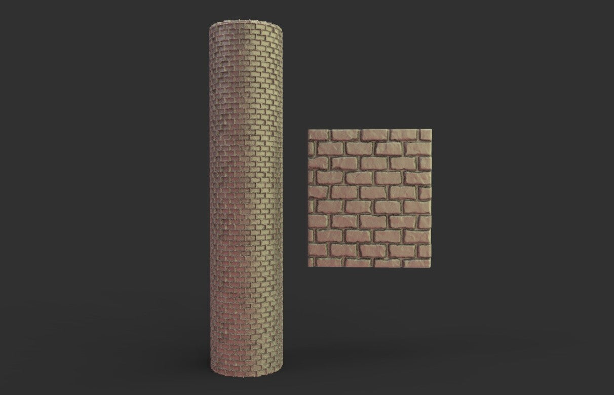 Rouleau de Modélisme 15cm briques