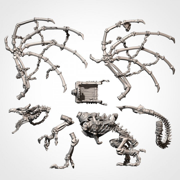 dragon mort vivant compatible rois des tombes