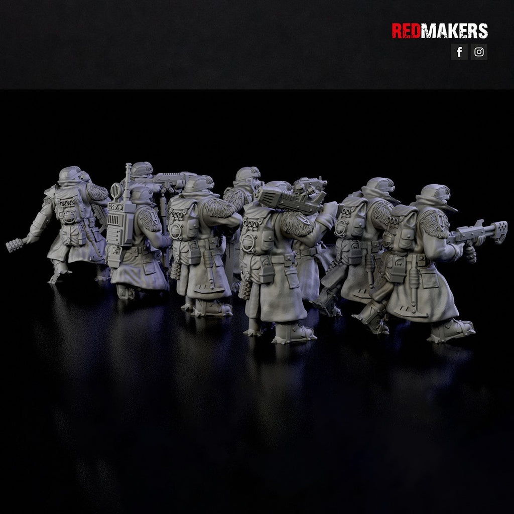 guerrier des neiges garde imperial