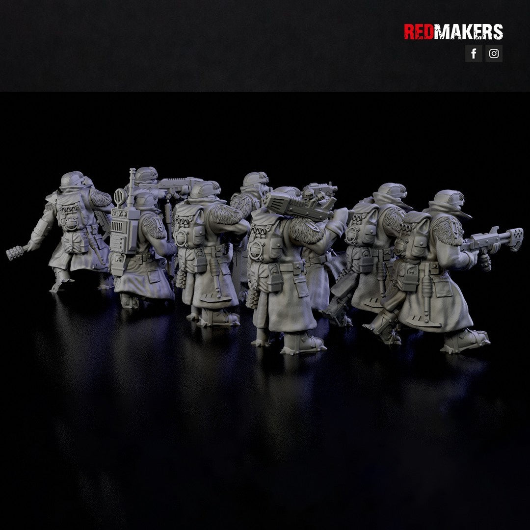 guerrier des neiges garde imperial