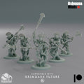 Doomed Empire - lot de 5 Spirit Guardians with spears 
