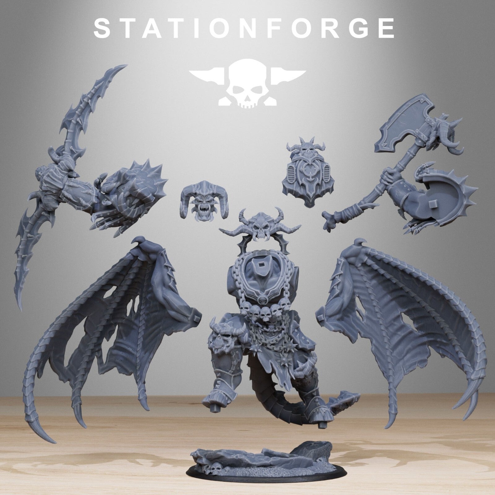 Corrupted Demon compatible prince demon, hauteur 10 cm