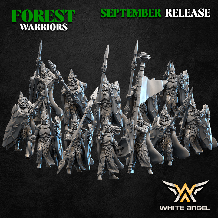 gardiens des forets elfes sylvain