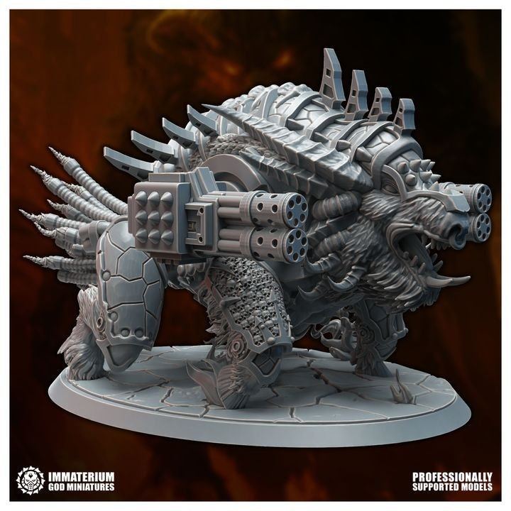 Demonic warbulls