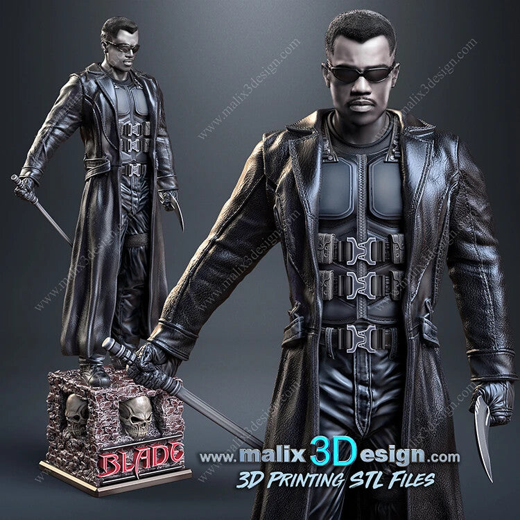FIGURINE DE 20CM DE HAUT blade   figurine fan art