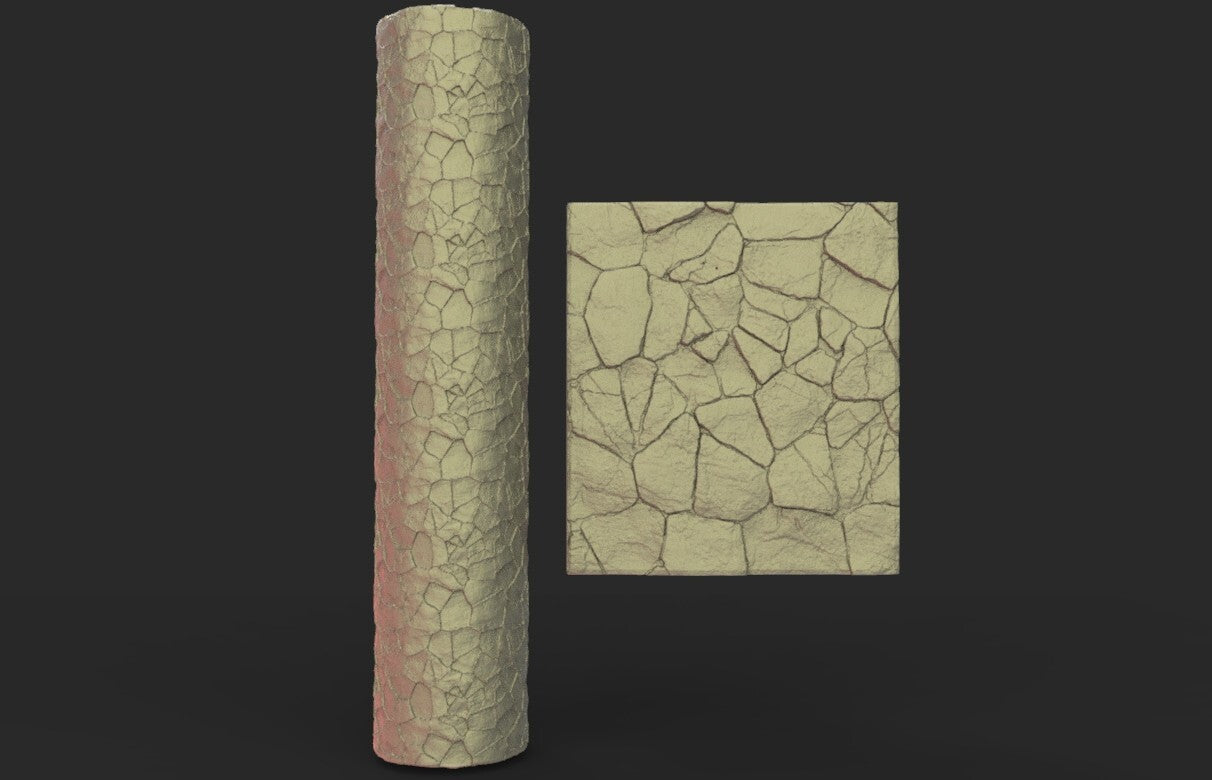 Rouleau de Modélisme 15cm sol sec