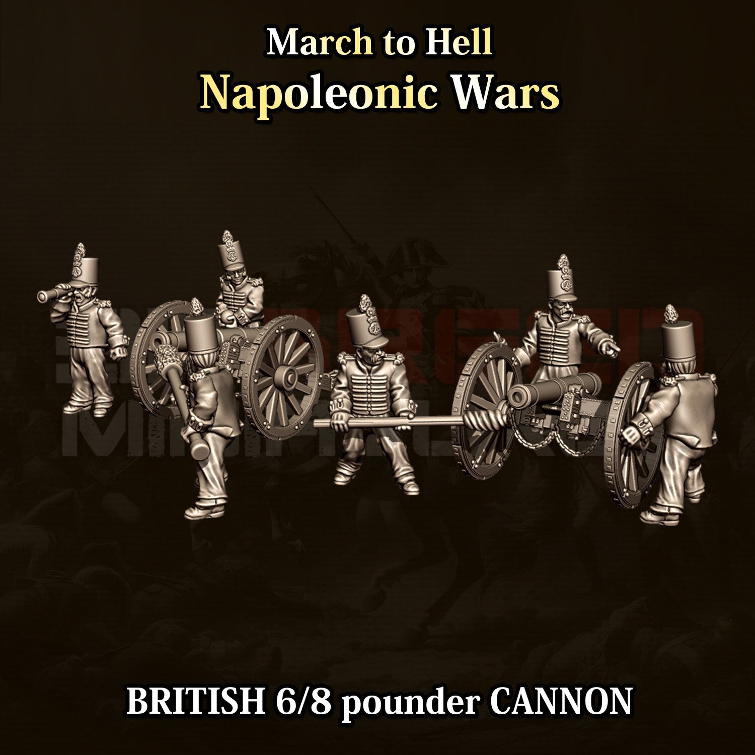 canon 6 et 8 pouces  britannique 15MM