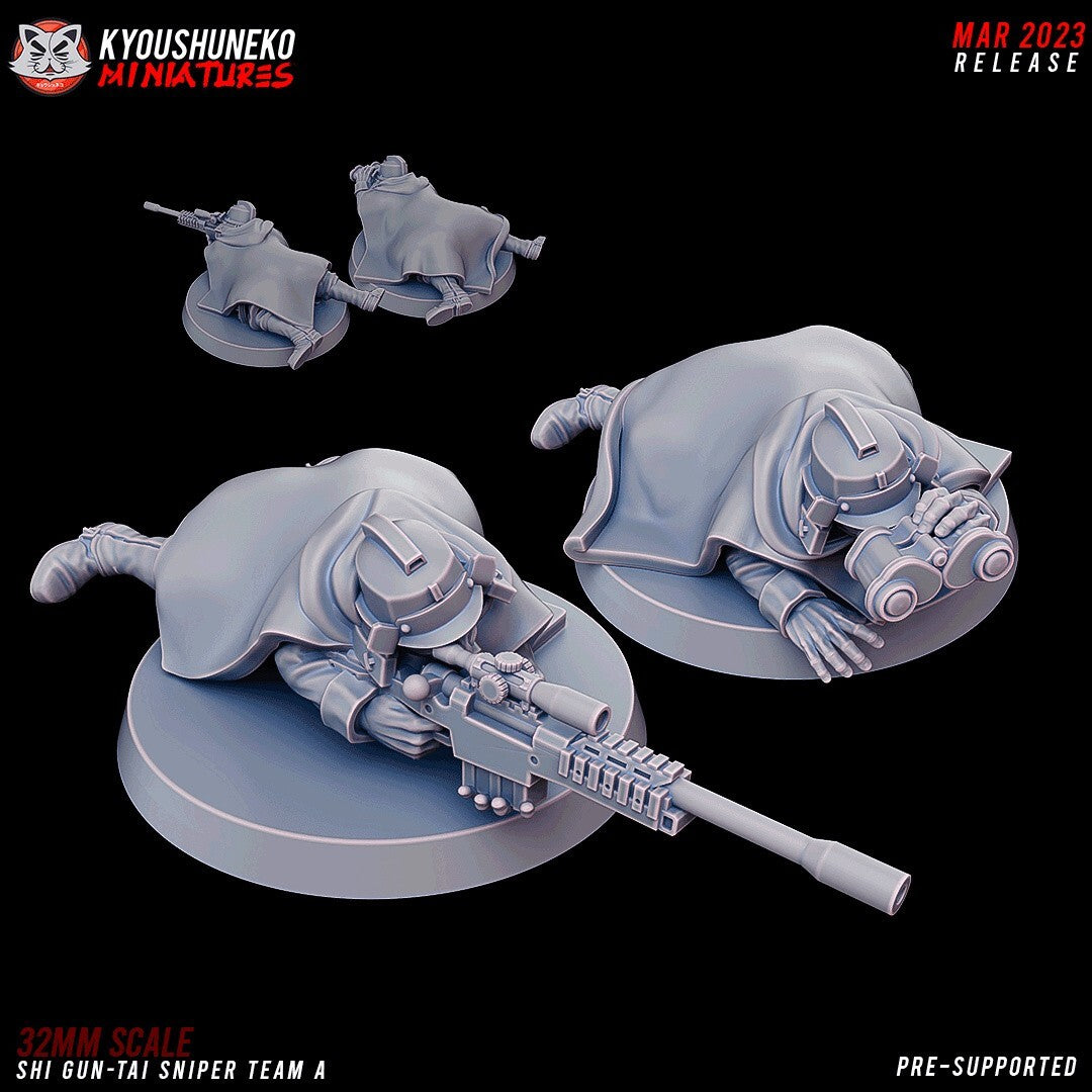 equipe sniper garde imperial shi gun tai 