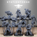 10 GrimGuard Rocketeers 
