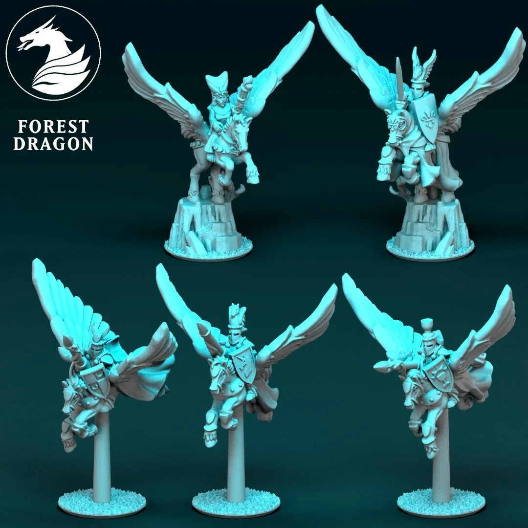 cavalier pegases et seigneurs breton 10mm