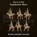 cavalerie jaegers russe 15MM
