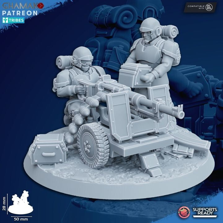 Heavy support weapons garde imperial