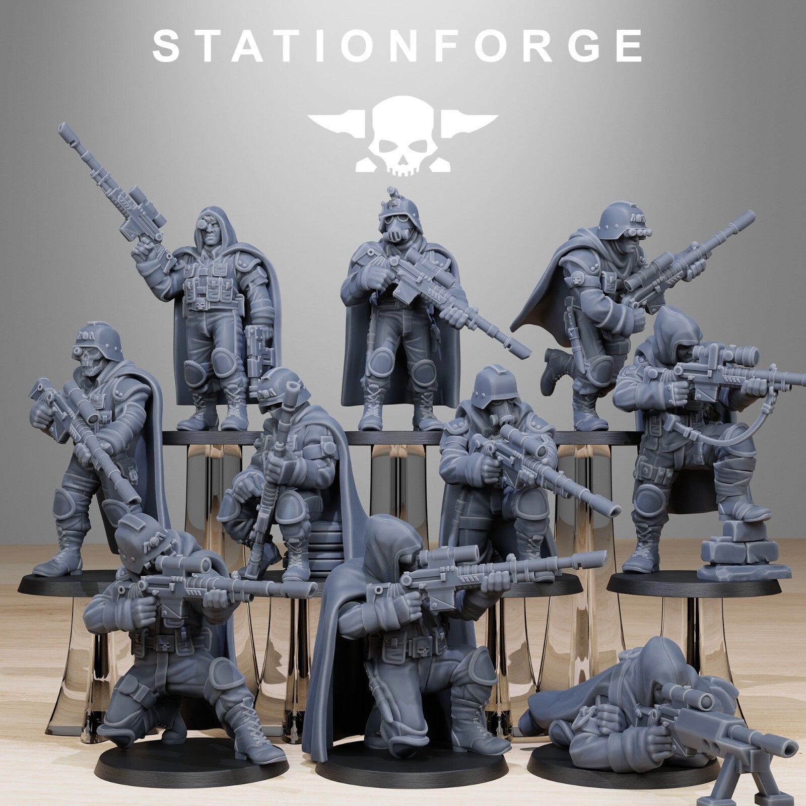 10 GrimGuard Snipers