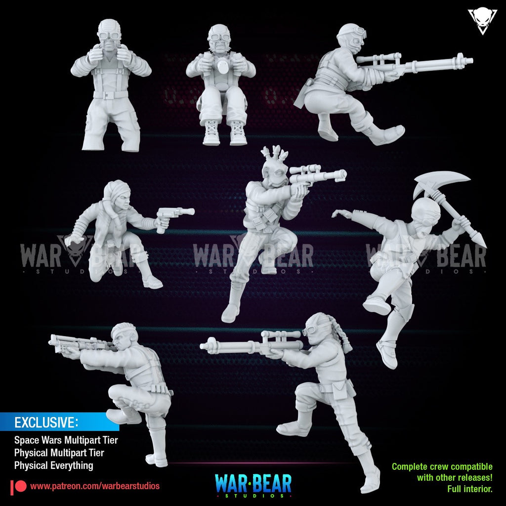 WLO-5 Speeder Tank + equipage