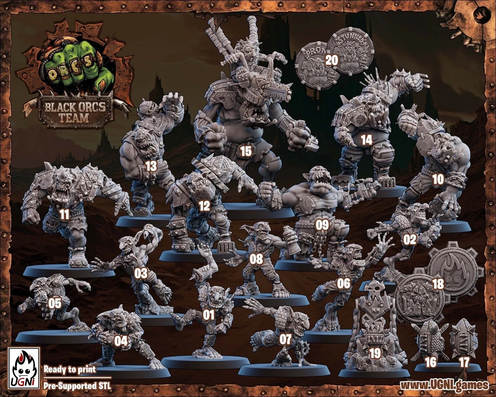 black orc team fantasy football