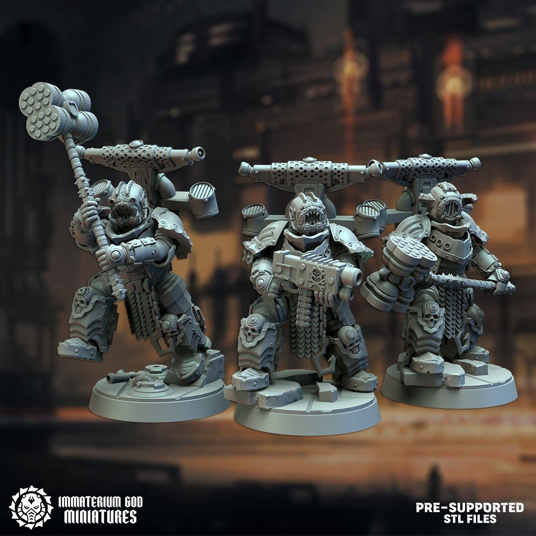 Dark-steel gladiators