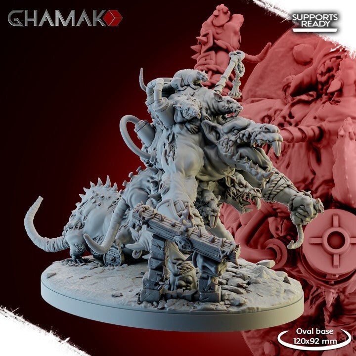 Oni Abomination homme rat – la caverne du troll