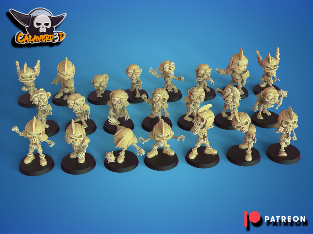 chibi mort vivant team fantasy