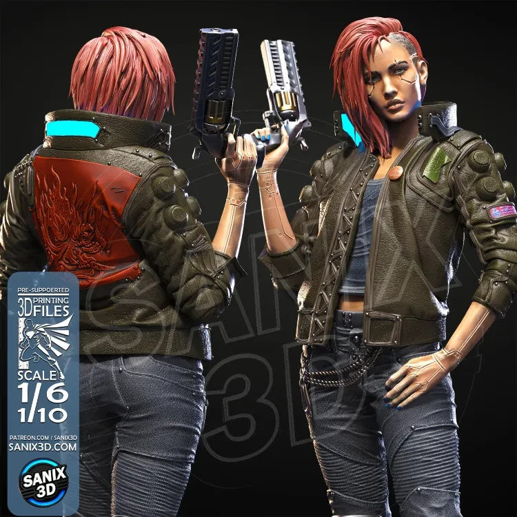 Cyber - V  cyberpunk 22 cm de haut