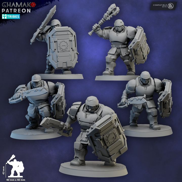 Ogroid Shock Troops (Close Combat)