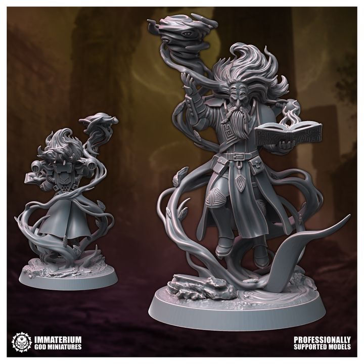 Veil sorcerer (hero pose)