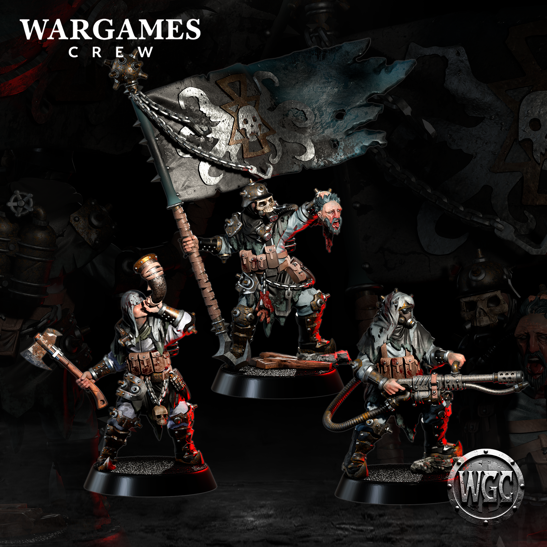 Hellwave Raiders Command compatible trench crusader