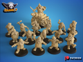 Equipe de Nains - Dwarf Stormtroopers football fantasy