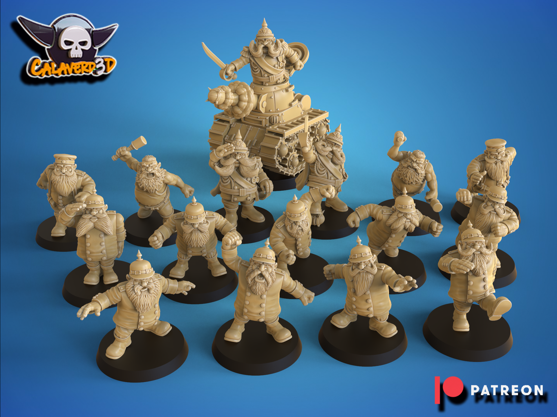Equipe de Nains - Dwarf Stormtroopers football fantasy