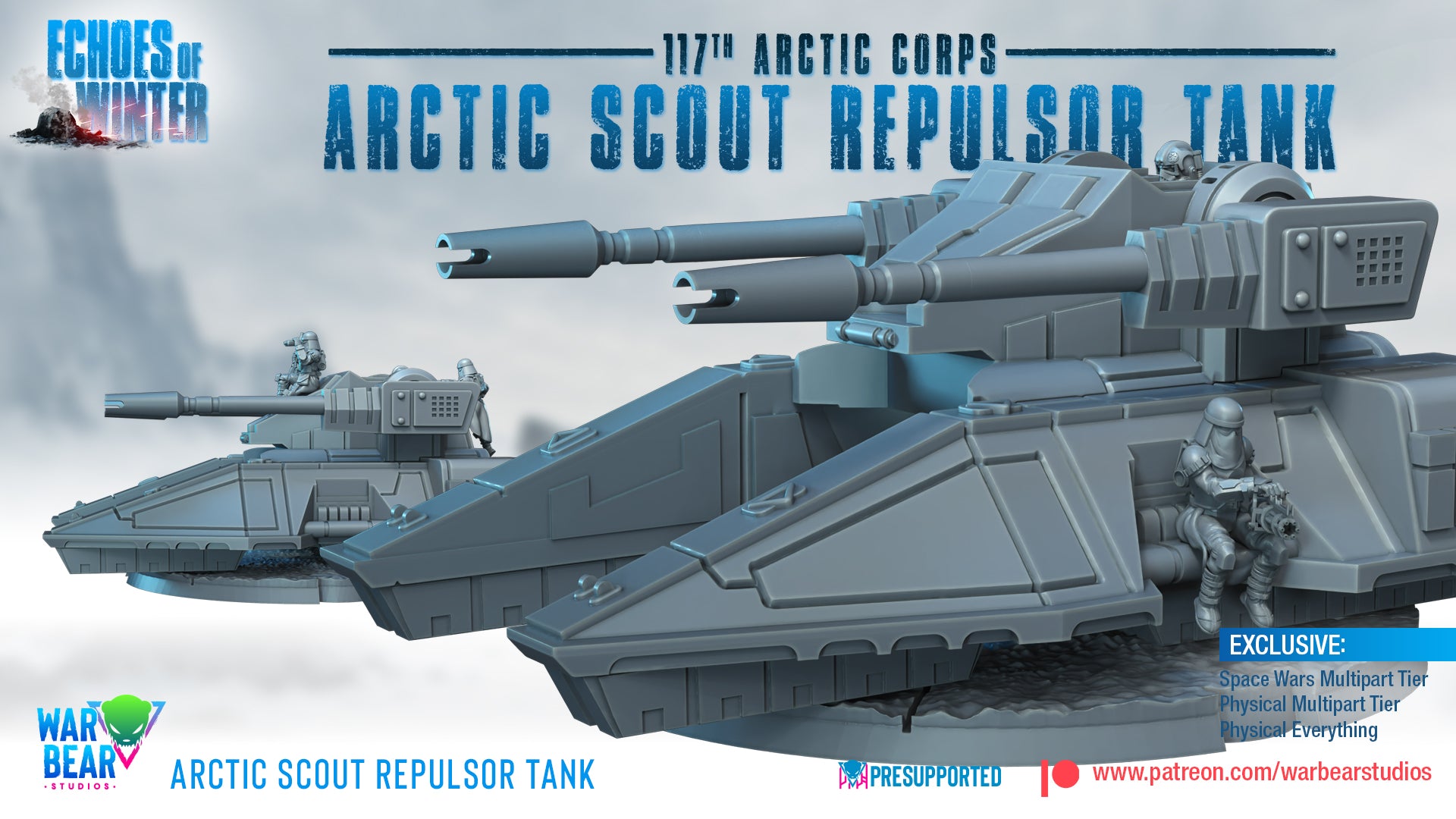 Arctic Scout Repulsor Tank