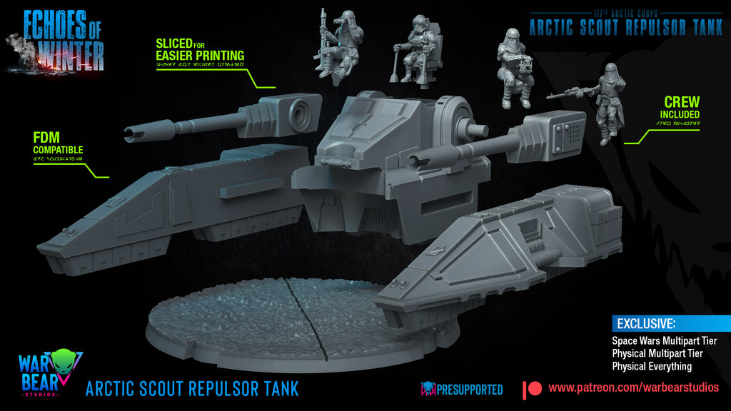 Arctic Scout Repulsor Tank