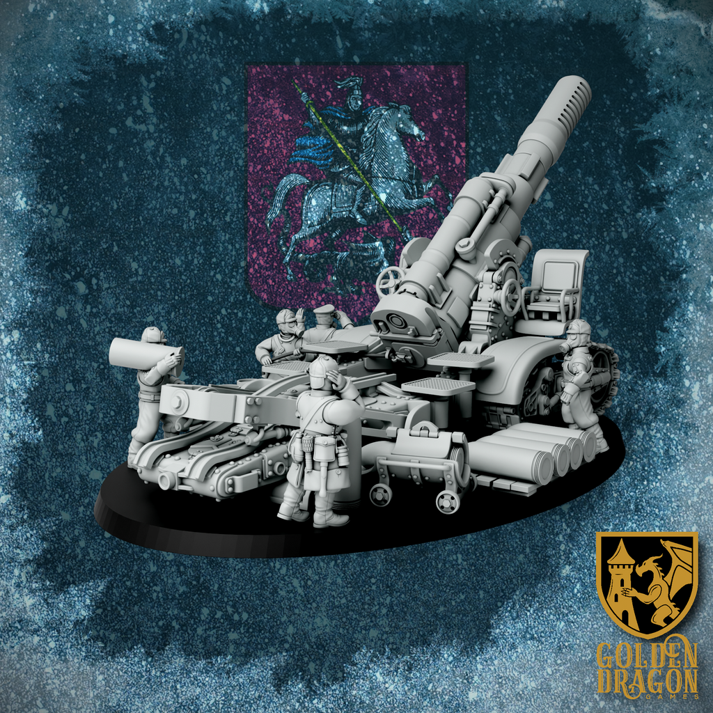 Russian Empire - U-19 St. Barbara Tracked Howitzer