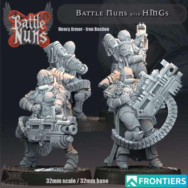 Battle Nuns with HMGs