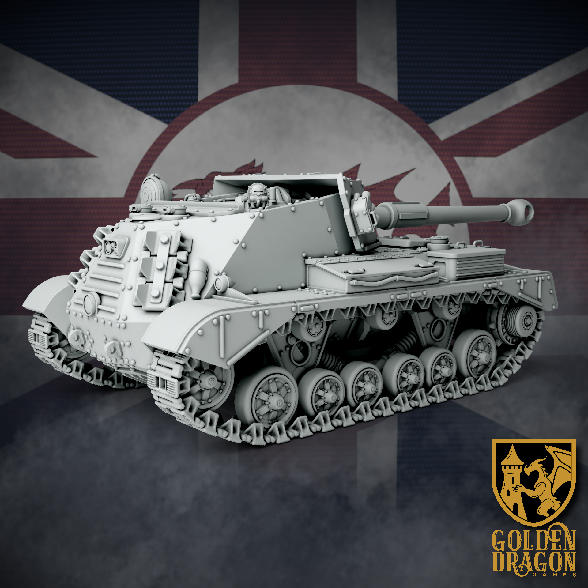 British Empire - Tank Destroyer Mk. IV, "Bors"