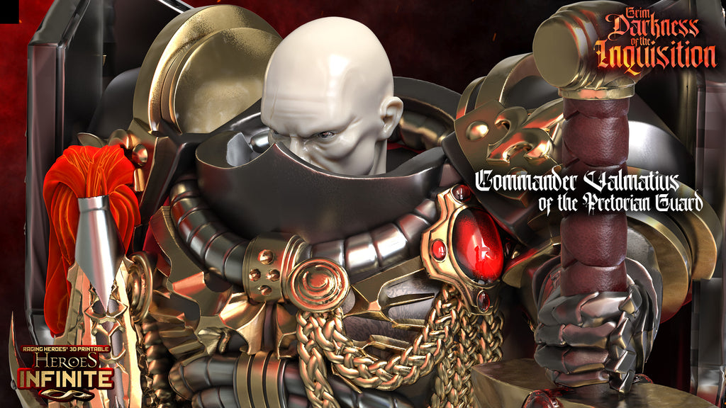 Commander Valmatius of the Pretorian Guard